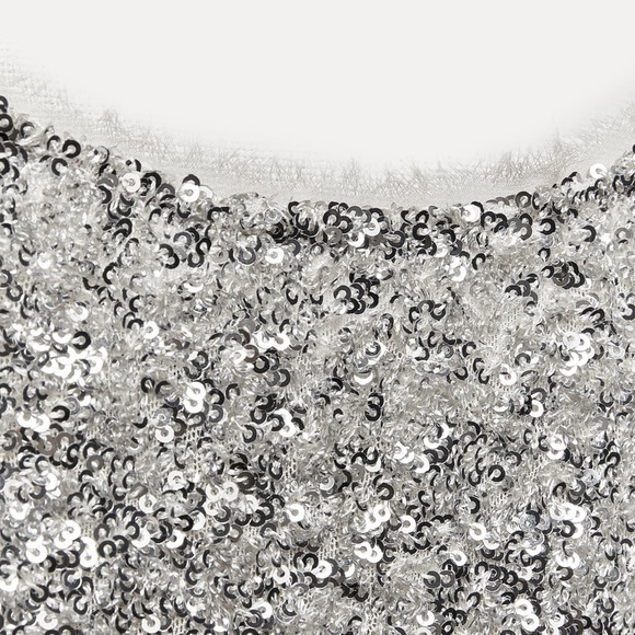 SEQUIN SLIP DRESS ZW COLLECTION 9204/110 - Picture 5 of 6